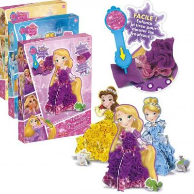 LANSAY Ma princesse Disney froufrou kit cr&eacute;atif