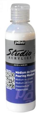 M&eacute;dium de lissage - Pouring medium - 250 ml - P&eacute;b&eacute;o - couleur variant