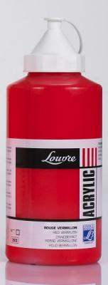  Lefranc Bourgeois Acrylique Fine Bouteille 750ml Rouge Vermillon