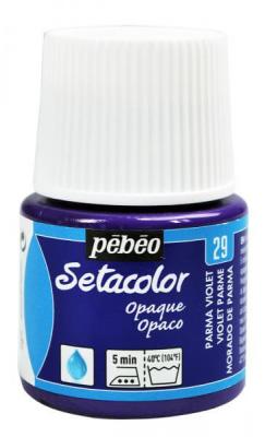 PEBEO Peinture textile setacolor opaque - violet - 45 ml 295-029
