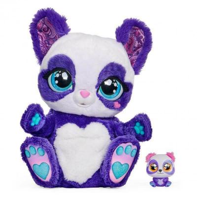 SPIN MASTER Peluche Maman Panda Peek-A-Roo B&eacute;b&eacute; surprise Mod&egrave;le al&eacute;atoire 