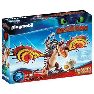 Playmobil Dragon Racing: Snotlout and Hookfang (70731)