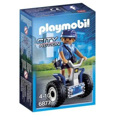 CITY ACTION - Polici&egrave;re avec gyropode