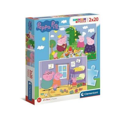  Clementoni Puzzle Peppa Pig, 2x20st.