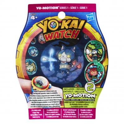 HASBRO Sachet de 2 m&eacute;dailles Yo-Kai Watch Yo-Motion Saison 2