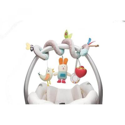 TAF TOYS Jouet de voyage pour b&eacute;b&eacute; spirale jardin 