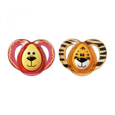 TOMMEE TIPPEE Sucettes B&eacute;b&eacute; Silicone Sans Bpa 6-18 Mois  - Le Lot De 2