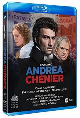 Andrea Ch&eacute;nier Covent Garden Londres 2015 Blu-ray