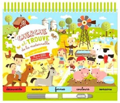 [EDITIONS AUZOU] Cherche Et Trouve De La Maternelle - Avec 1 Stylo