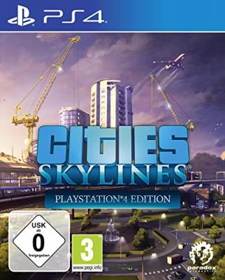 Jeu vid&eacute;o - Paradox Interactive - Cities Skylines - PS4 - Simulation de gestion de ville - 1 joueur