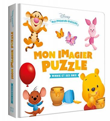 [HACHETTE JEUNESSE] DISNEY BABY - Mes Premiers Puzzles - Winnie et ses amis - Imagier Puzzle 4 pi&egrave;ces