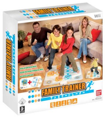 FAMILY TRAINER + TAPIS INCLUS / JEU CONSOLE Wii