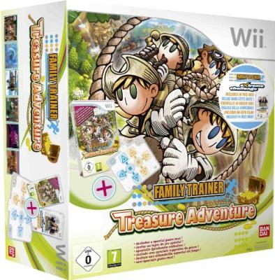 Family Trainer Treasure Adventures + Family Trainer - Extreme Challenge Wii