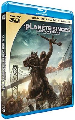 La Plan&egrave;te des Singes : L'Affrontement [Blu-ray 3D + Blu-ray 2D]