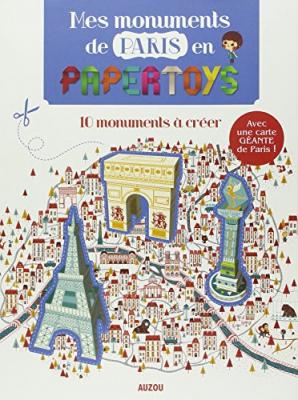 AUZOU Mes monuments du Paris en papertoys