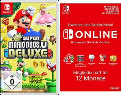 NINTENDO New Super Mario Bros. U Deluxe - Import allemand