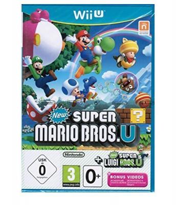 Nex Super Mario Bros U Et New Super Luigi U - Edition Allemande Wii U