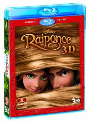 Blu-Ray 3D Raiponce + Blu-Ray