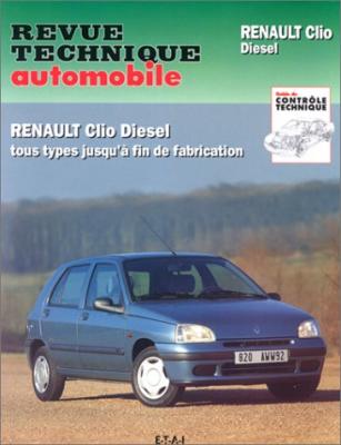 ETAI Revue Technique Automobile, CIP 534.4 : Renault Clio diesel