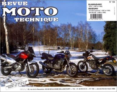 ETAI Revue Moto Technique N.108/2 : Kawasaki Er-5/suzuki Dr650se/xf650