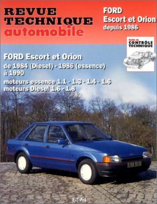 ETAI  Revue technique auto pour FORD: Escort (Ref: 18426)