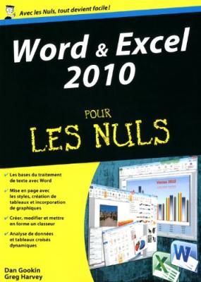  Word & Excel 2010 Pour Les Nuls