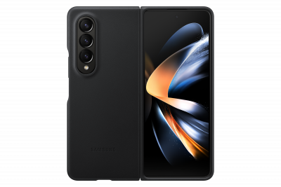 SAMSUNG  Coque en cuir Galaxy Z Fold 4 - Black