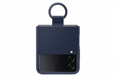 SAMSUNG  Coque en silicone Ring Galaxy Z Flip 4 - Navy