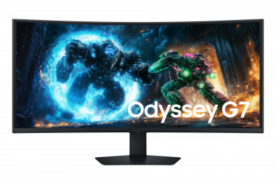 SAMSUNG Moniteur gaming  Odyssey G7 G75F 40 WUHD 5120x2160 180Hz 1ms Noir - Neuf