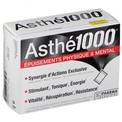 3C PHARMA Asthe 1000 Sachets X10 x10 Sachets 3 Ch&ecirc;nes
