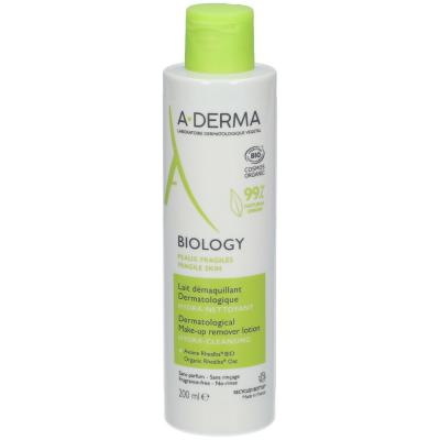 A DERMA A-Derma Biology Lait D&eacute;maquillant 200ml