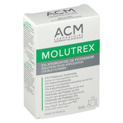 Laboratoire Acm Molutrex 5% Hydroxyde De Potassium , 3 Ml (Lot 1)