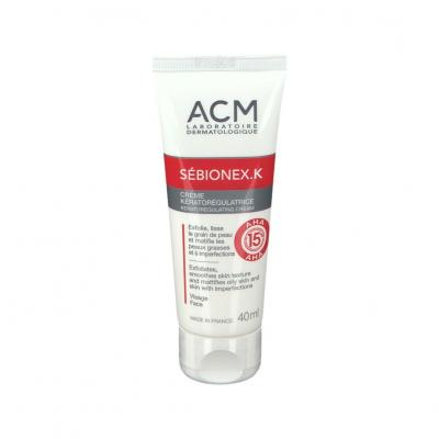 ACM  S&eacute;bionex.K Cr&egrave;me k&eacute;rator&eacute;gulatrice tube 40ml