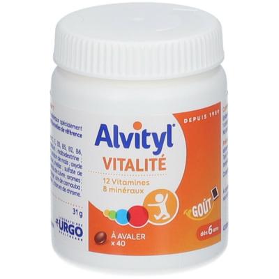 ALVITYL &reg; Vitalit&eacute; 40 comprim&eacute;s &agrave; avaler