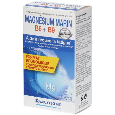 BIOTECHNIE  Magn&eacute;sium Marin B6 + B9 100 g&eacute;lules