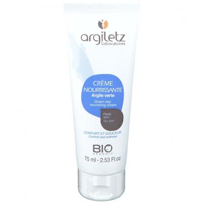 ARGILETZ  Cr&egrave;me Nourrissante Pieds Secs Bio 75 ml - Tube 75 ml