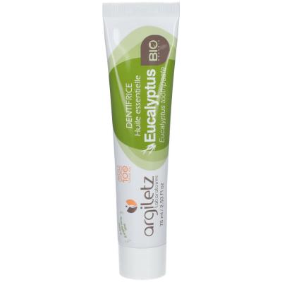 ARGILETZ  Dentifrice Eucalyptus Bio 75 ml - Tube 75 ml