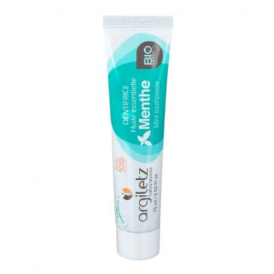 ARGILETZ  Dentifrice Menthe Bio 75ml
