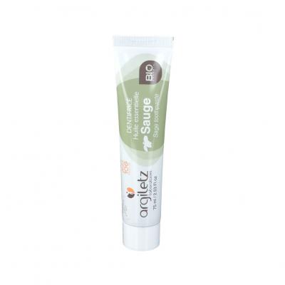 ARGILETZ  Dentifrice Bio Sauge 75 ml - Tube 75 ml