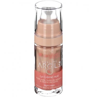 ARGILETZ  Sublime Argile La Cr&egrave;me Nuit 30 ml - Flacon Airless 30 ml
