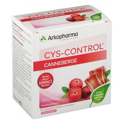 ARKOPHARMA  Cys-Control Cys Control - 20 Sachets - Bo&icirc;te 20 sachets