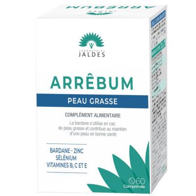 JALDES  Arr&ecirc;bum Peaux Grasses 60 comprim&eacute;s