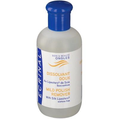 ECRINAL Dissolvant Ongles Doux  - Le Flacon De 125ml