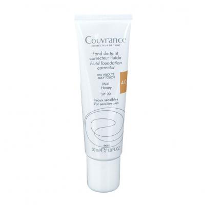 AVENE Av&egrave;ne Couvrance Fond de Teint Correcteur Fluide N&deg;4.0 Miel 30ml