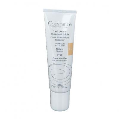 AVENE Av&egrave;ne COUVRANCE - Fond de Teint Correcteur Fluide n&deg;2 Naturel, 30ml