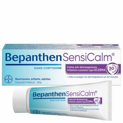 BEPANTHEN Sensicalm cr&egrave;me anti-ecz&eacute;ma rougeur tube de 20 grammes.