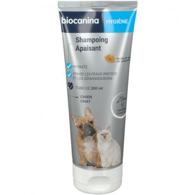 BIOCANINA  HYGIENE - Shampoing Apaisant Chien et Chat, 200ml
