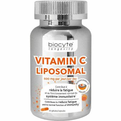BIOCYTE  Vitamine C Liposomale 30 g&eacute;lules