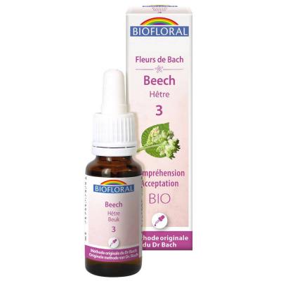BIOFLORAL France Herboristerie FLEURS DE BACH n&deg;3 Beech, H&ecirc;tre