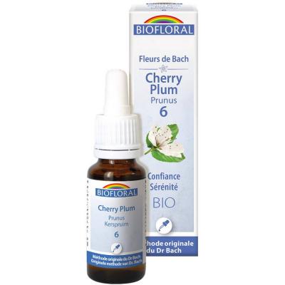 BIOFLORAL France Herboristerie FLEURS DE BACH n&deg;6 Cherry Plum, Prunus